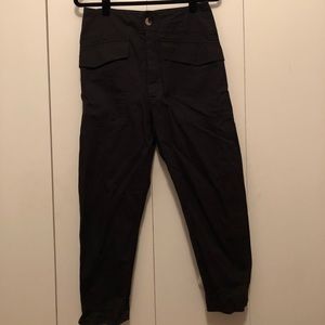 Isabel Marant Etoile Black Cargo Pants (Size 6)